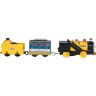 Mattel FJK54 Thomas&Friends Моторизованный паровозик с 2 вагончиками Беглый Стивен