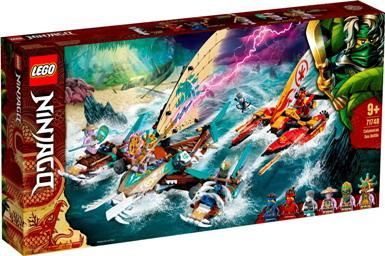 LEGO (Лего) 71748-L Конструктор LEGO Ninjago Морская битва на катамаране