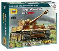 Звезда 6256з Сборная модель - Немецкий тяжёлый танк &quot;Тигр&quot; 1:100