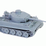 Звезда 6256з Сборная модель - Немецкий тяжёлый танк &quot;Тигр&quot; 1:100