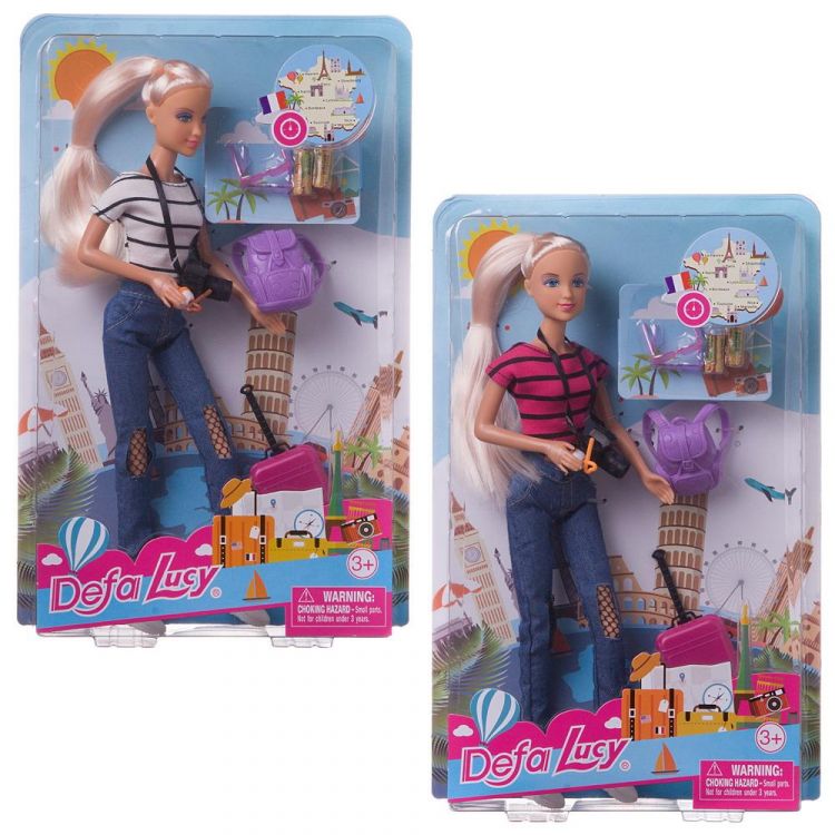 DEFA 8389d Кукла Defa Lucy Путешественница, 2 вида в коллекции DEFA 8389d Кукла Defa Lucy Путешественница, 2 вида в коллекции