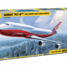 Звезда 7010з Сборная модель - Пассажирский авиалайнер Боинг 747-8 1:144