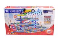 ABtoys PT-00861 Парковка "АвтоСити", 3-х уровневая, 61 деталь
