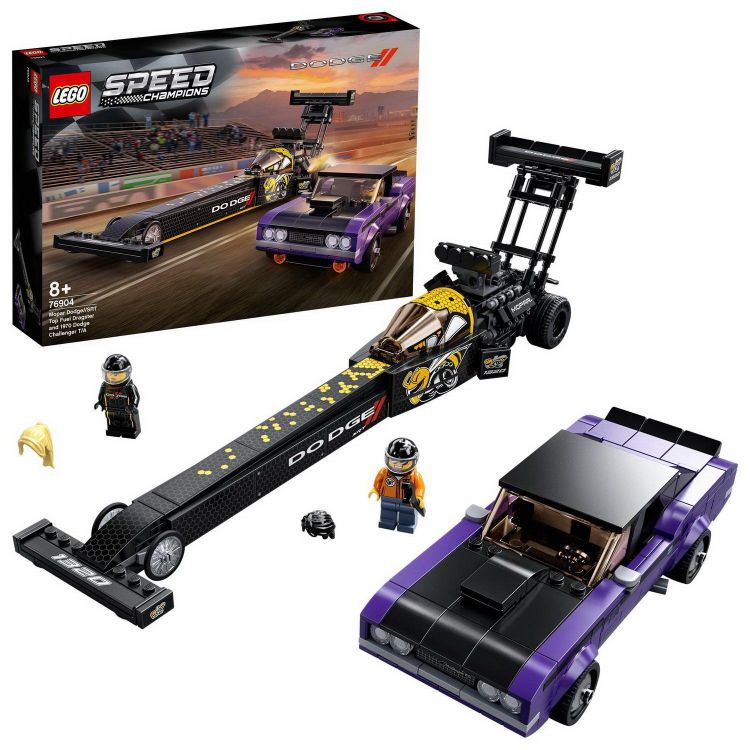 LEGO (Лего) 76904-L Конструктор LEGO Speed ChampionsMopar Dodge//SRT Top Fuel Dragster and 1970 Dodge Challenger T/A LEGO (Лего) 76904-L Конструктор LEGO Speed ChampionsMopar Dodge//SRT Top Fuel Dragster and 1970 Dodge Challenger T/A