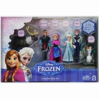 Mattel Y9980 Холодное сердце, Подарочный набор из 6-ти героев