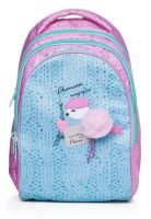 Hatber NRk-51074 Рюкзак Hatber STREET Краски Парижа 41х28х21см полиэстер светоотражающий 3 отделения, 1 потайной карман на спинке