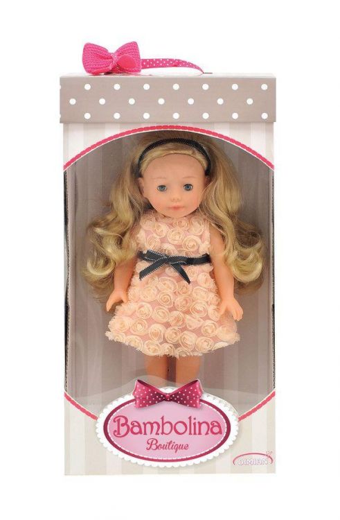 Dimian BD1601 Интерактивная кукла Bambolina Boutique, 30 см