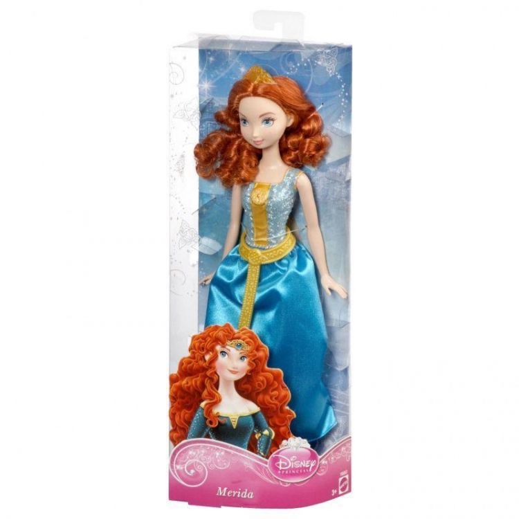 Mattel Y6863 Кукла Disney Принцесса в сверкающих нарядах, Мерида