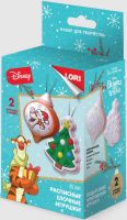 LORI Ирд-017 Набор для творчества LORI Расписные ёлочные игрушки Disney Тигруля Символ года 2022