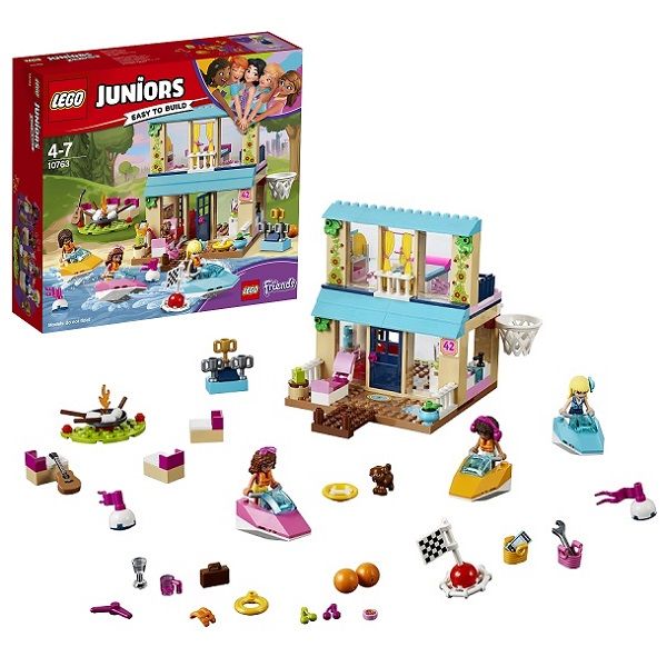 Lego Juniors 10763 Конструктор Лего Джуниорс Домик Стефани у Озера, 215 деталей