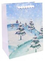 Dream cards ПКП-3749 Пакет подарочный Dream cards Волшебная зима 18x23x10 см