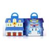 Robocar POLI 83319 Кейс для хранения Парковка с металлической машинкой Поли
