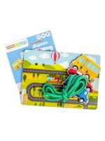Woodlandtoys 017602 Шнуровка Woodlandtoys Дорога 16*14,5*2 см