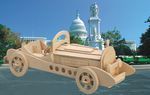 Модель деревянная сборная "Мерседес" (4пласт.)