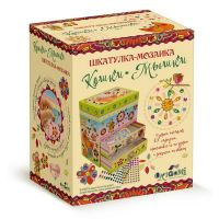 ORIGAMI 05638 Набор для творчества ORIGAMI Шкатулка-мозаика Кошки-мышки