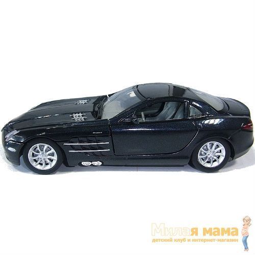 Motormax 73306 Коллекционная модель машины Mercedes Benz SLR McLaren, 1:24, черная