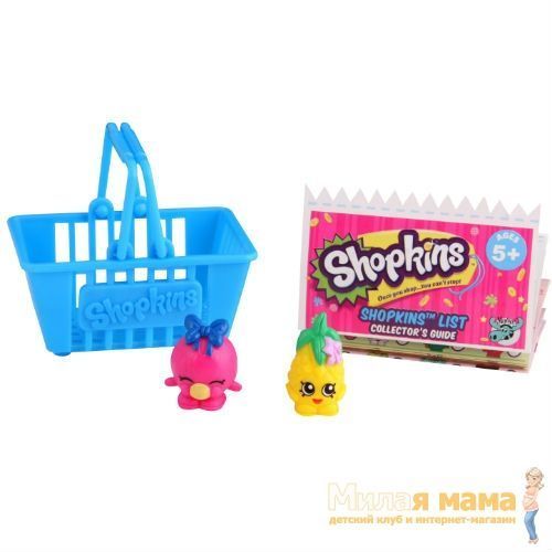 Moose 56002 Shopkins 1 сезон Набор из 2 штук в блистере