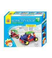 Русский Стиль 00548 Конструктор Русский Стиль учебный развивающий №4 92 детали из пластмассы