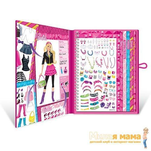 Fashion Angels 22303 Набор с наклейками "Барби-стилист"