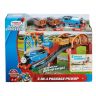 Mattel GPD88 Thomas&Friends Железная дорога "Забор груза" с моторизованным паровозиком Томасом и 3 вагонами