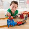 Mattel GPD88 Thomas&Friends Железная дорога "Забор груза" с моторизованным паровозиком Томасом и 3 вагонами
