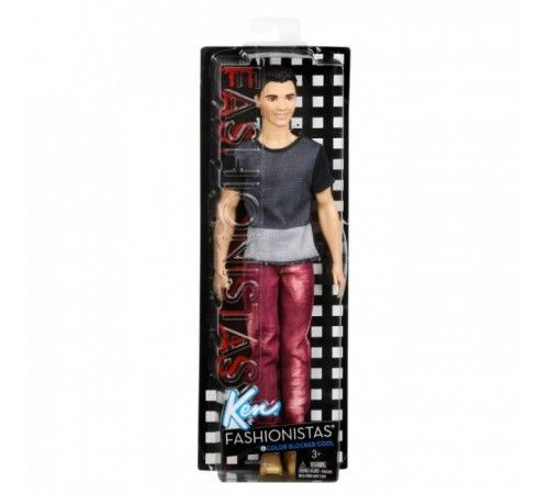 Mattel DWK47 Кукла Barbie "Игра с модой" Кен, брюнет