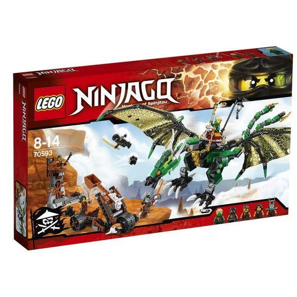 Lego Ninjago 70593 Конструктор Лего Ниндзяго Зелёный Дракон