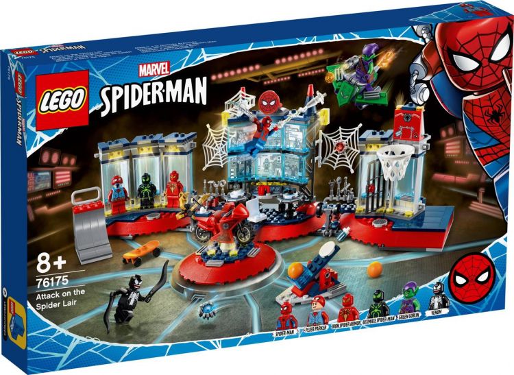 LEGO (Лего) 76175-L Конструктор LEGO Super Heroes Нападение на мастерскую паука LEGO (Лего) 76175-L Конструктор LEGO Super Heroes Нападение на мастерскую паука