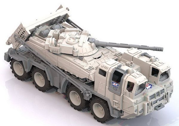 Нордпласт 288 Тягач военный "Арктика" с танком, 56 см