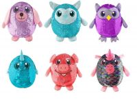 Beverly Hills SMZ01001 Shimmeez Мягкая игрушка Шиммиз Фигурки животных в пайетках, 20 см
