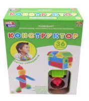 ABtoys PT-00788 Конструктор со щетинками "Кид Блок", 36 деталей