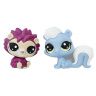 Hasbro C1676 LPS S1 Пара мини-петшопов Ёжик и Скунс