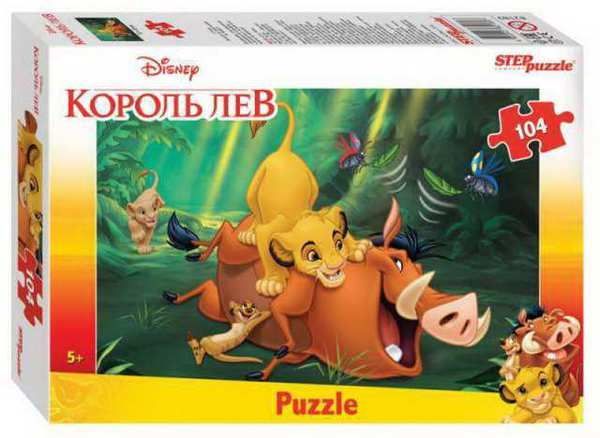 СТЕП ПАЗЛ 82189 Пазл 104 "Король Лев" (Disney)