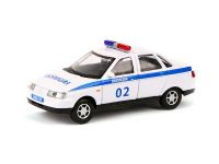 Машина 1:43 LADA 2111 GT8586, инерционная, металлическая, в коробке TM CARLINE