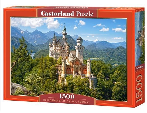 Castorland B-151424 Пазл Нойшванштайн, 1500 деталей