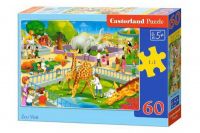 Castorland В-066155 Пазл Castorland 60 деталей Зоопарк