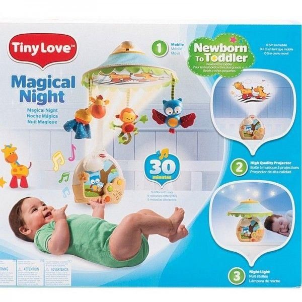 Tiny Love 454 Мобиль-ночник 3 в 1 EXTRA Волшебная лампа