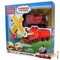Mega Bloks 10511 Набор "Путешествия Джеймса" из серии "Томас и его друзья"