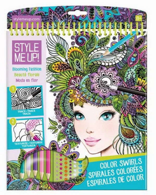 Style Me Up 1312 Блокнот "Цветущая мода"