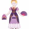 Melissa&Doug 9100 Набор стикеров с фоном "Принцессы"