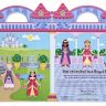 Melissa&Doug 9100 Набор стикеров с фоном "Принцессы"