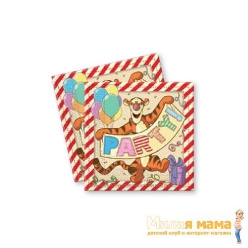 Procos 80499 Салфетки "Алфавит Винни", 20 шт.
