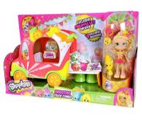Moose 56332 Shopkins 5 Игровой набор Смузи-грузовичок и Тропическая Лили