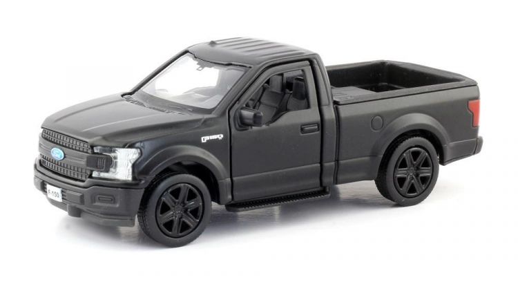 RMZ City 554045M Машина металлическая Ford F150 2018, 1:32, цвет черный матовый