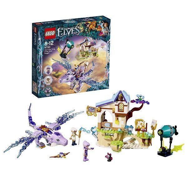 LEGO 41193-L Конструктор LEGO ELVES Эйра и дракон Песня ветра