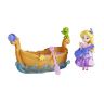 Hasbro E0068 Disney Princess Игровой набор Принцесса Дисней Маленькое королевство, Принцесса Рапунцель в лодке, 8 см