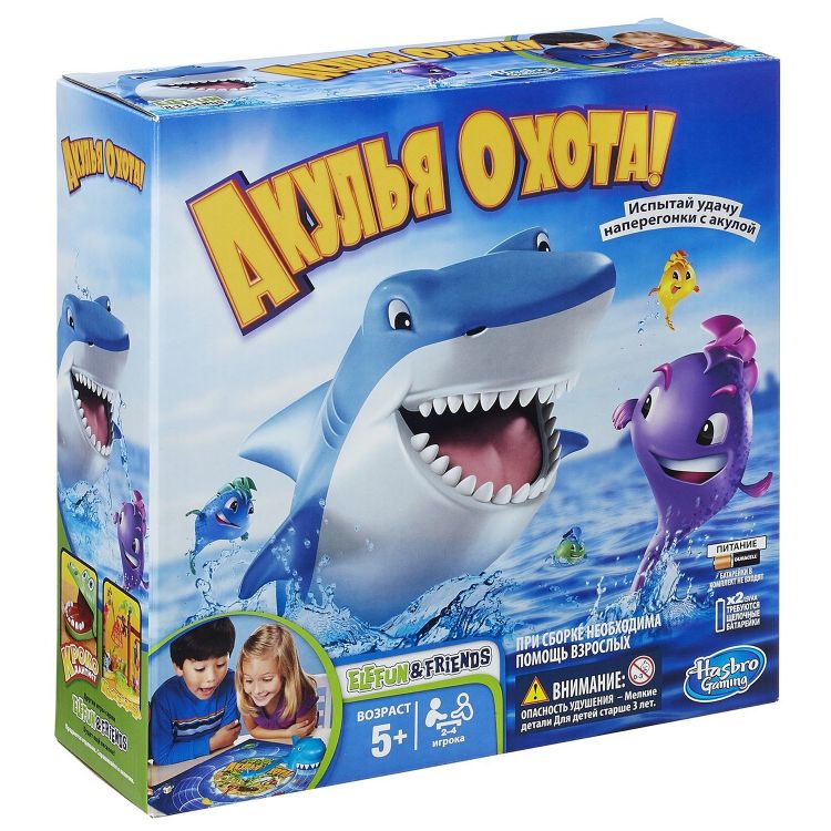 Hasbro 33893 Настольная игра Акулья охота