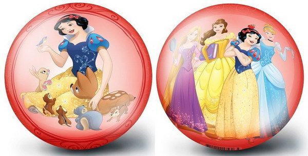 ЯиГрушка 81504 Мяч "Принцессы", 15 см, розовый 