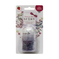 Lukky (Lucky) Т15375 Косметика для девочек Lukky Роликовый гель с блёстками для лица и волос, с ароматом клубники, малиновый-бирюзовый-серебристый 20 мл