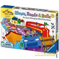 Ravensburger 220533 Настольная игра Реки, дороги и рельсы
